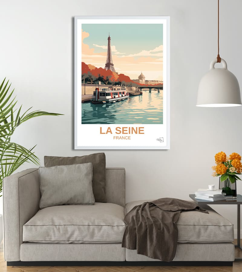 Poster la Seine paris