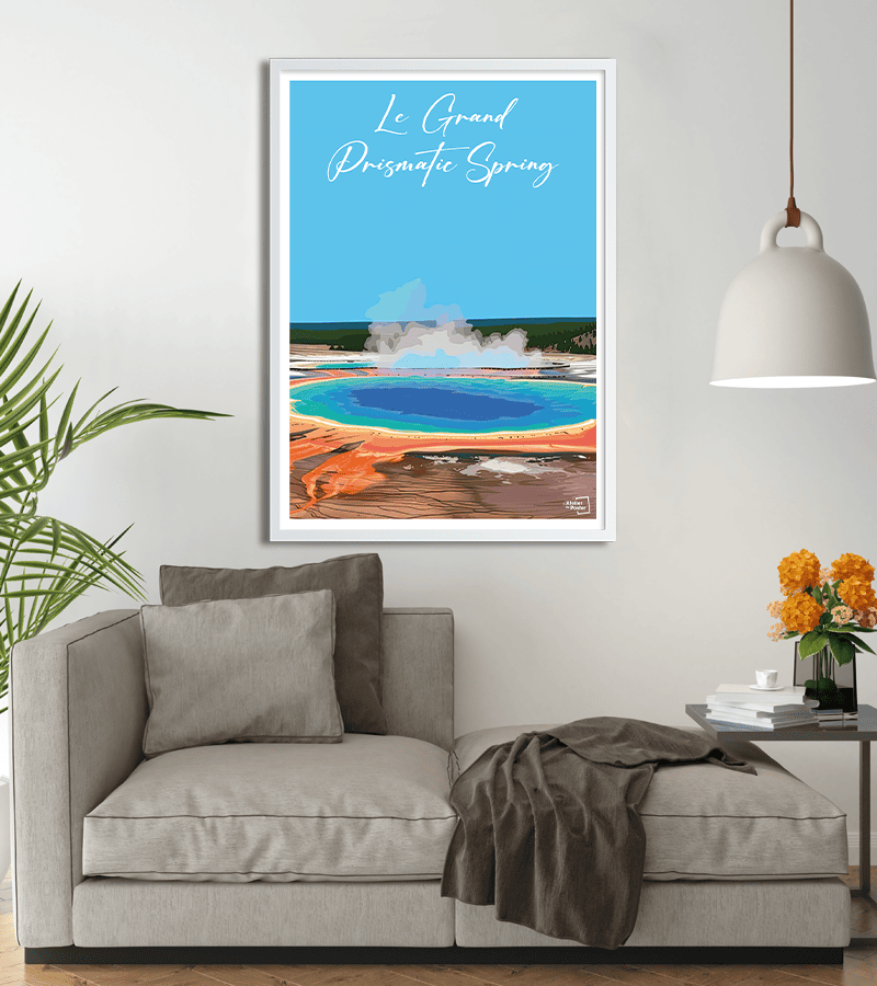 poster Le Grand Prismatic Spring