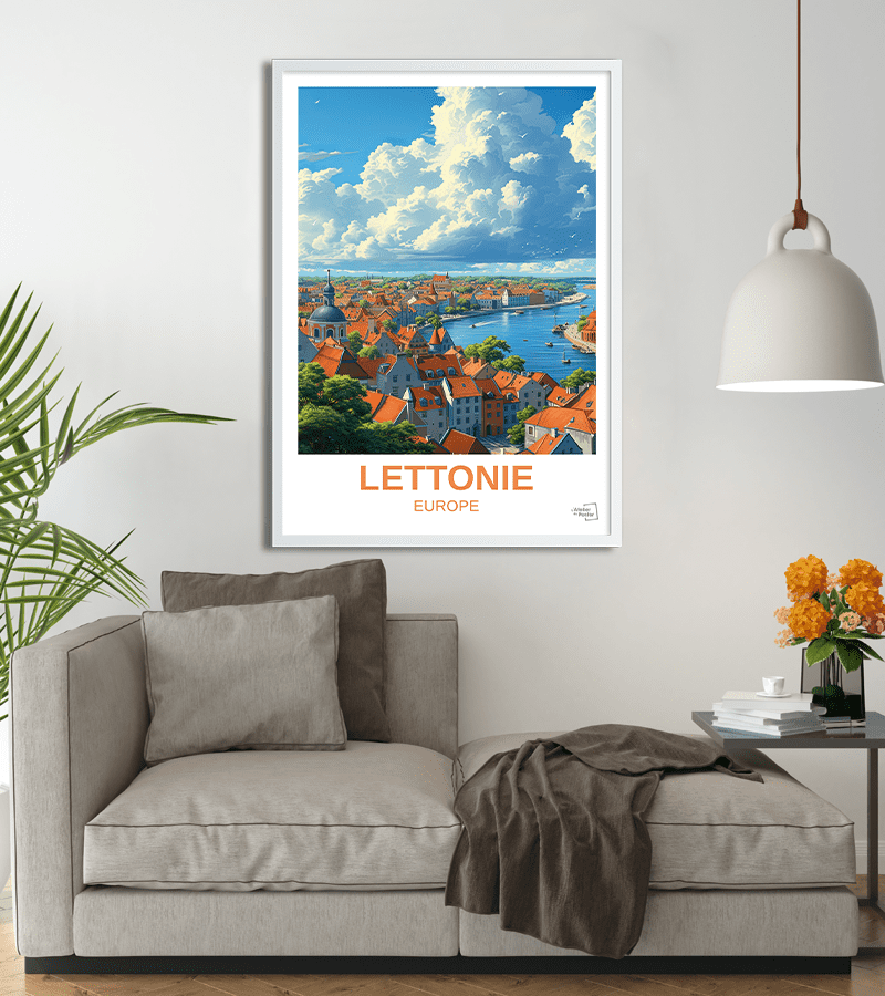poster Lettonie