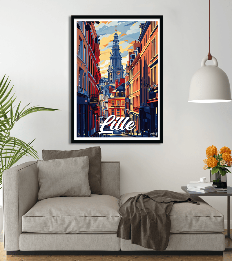poster vintage Lille