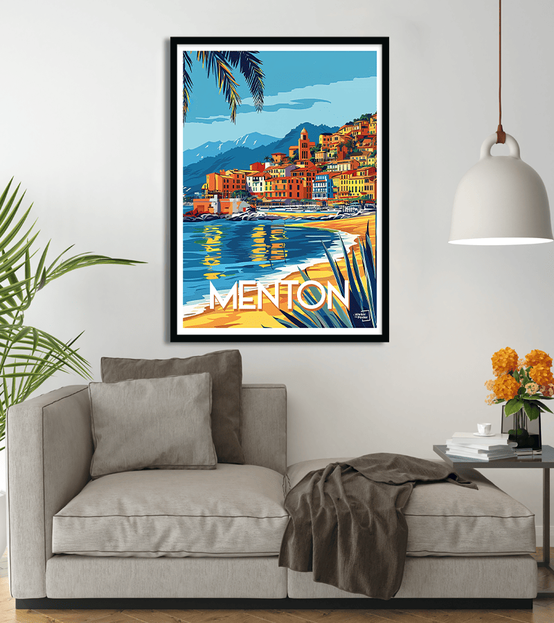 poster Menton