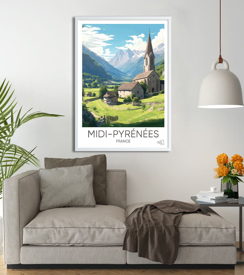 Poster Midi Pyrénées