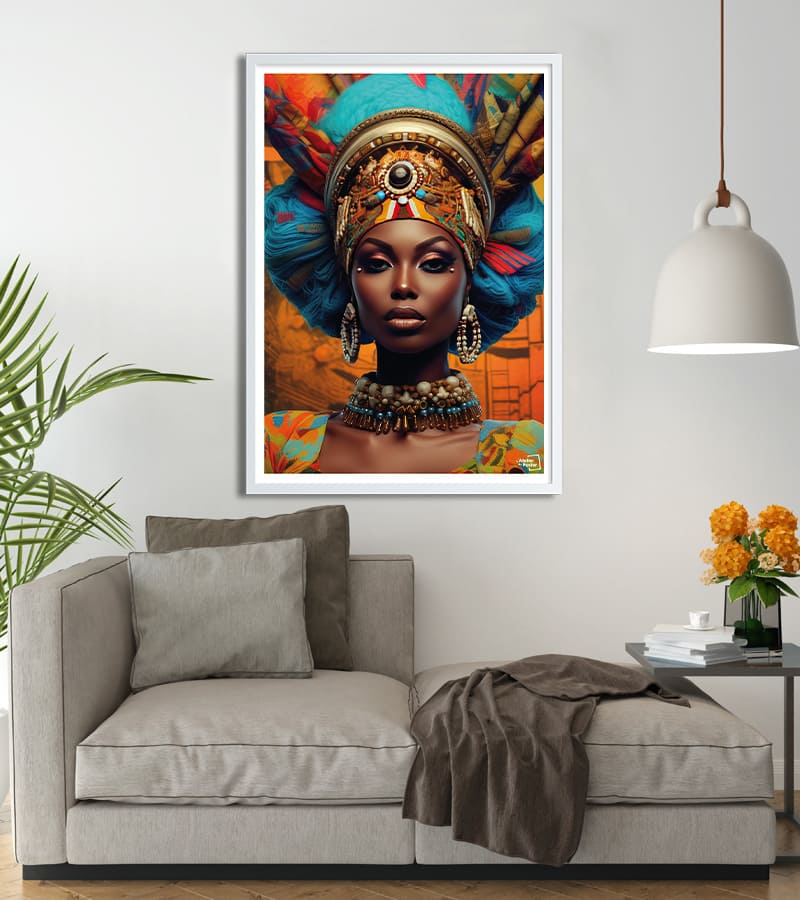 poster Beauté d'Afrique - Photographie