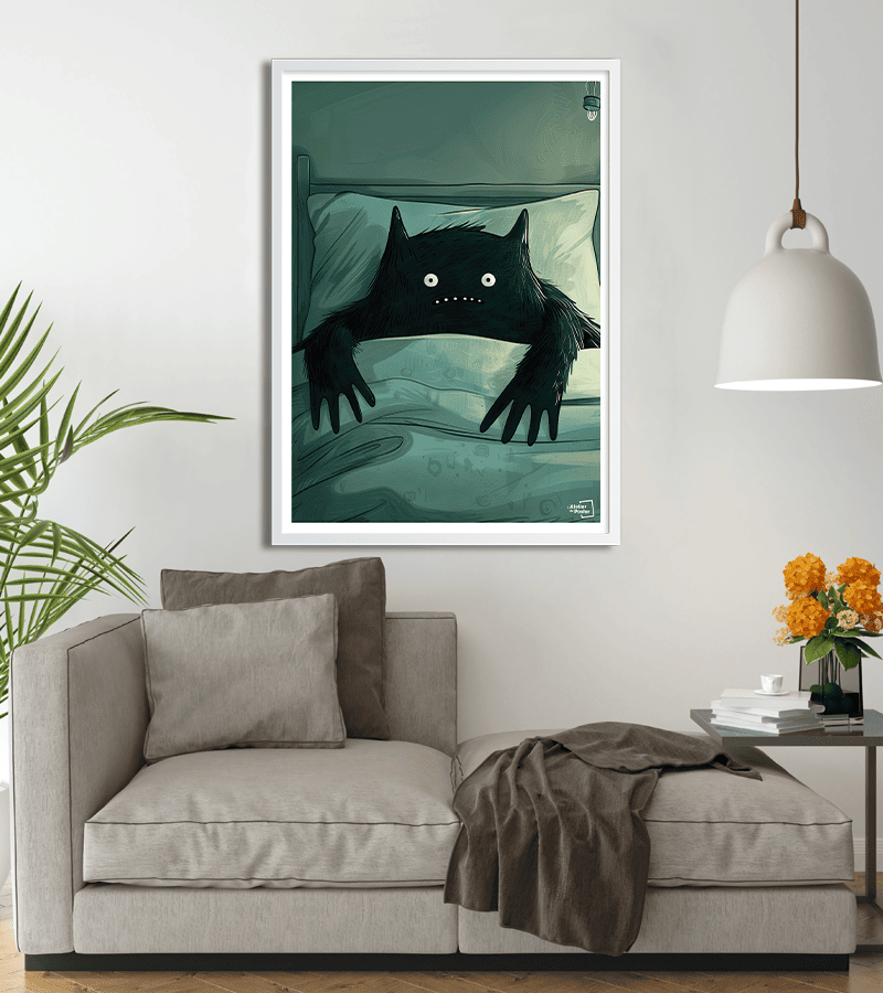 poster Monstre du Lit