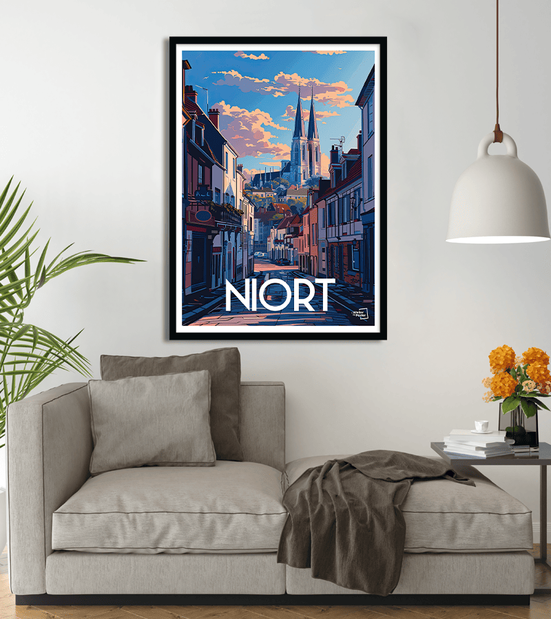poster Niort vintage