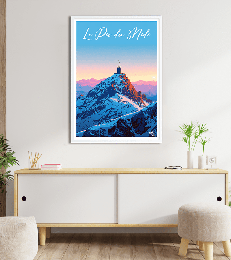 poster Pic du Midi Vintage