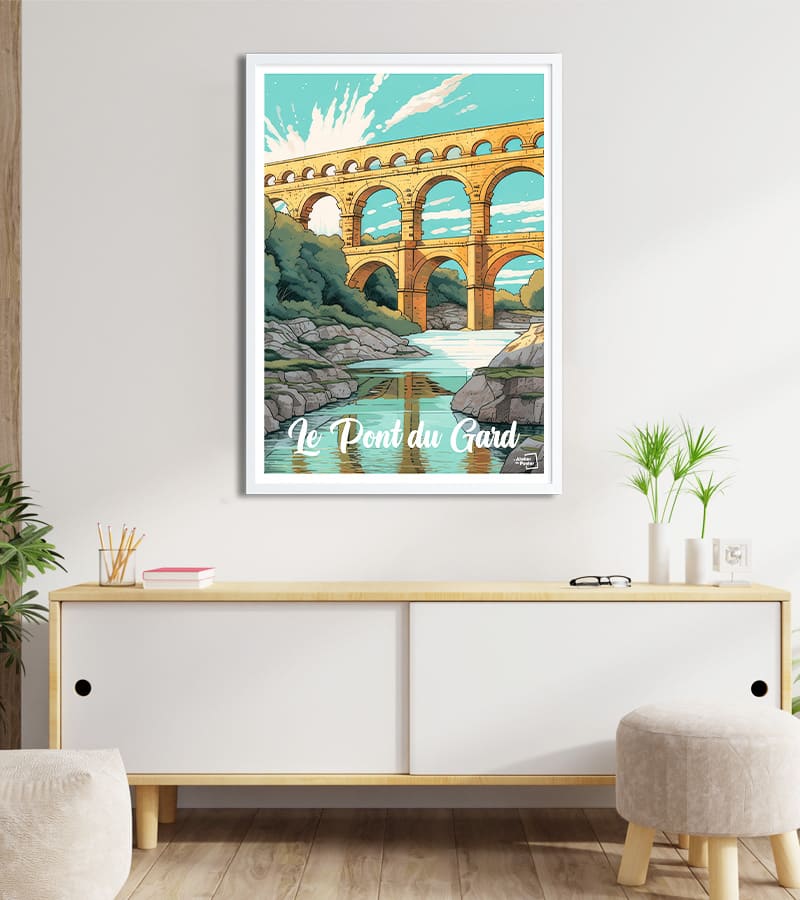 Affiche Poster Pont du Gard