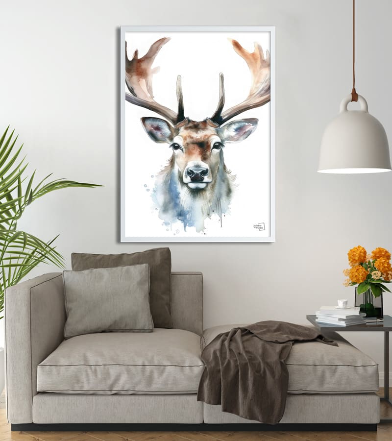 Affiche Renne