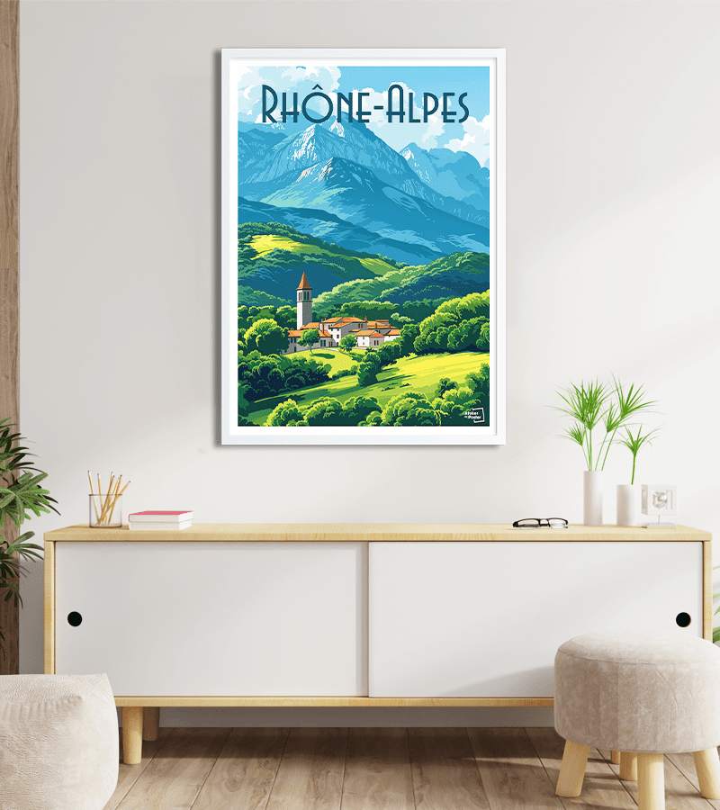 poster Département Rhône Alpes