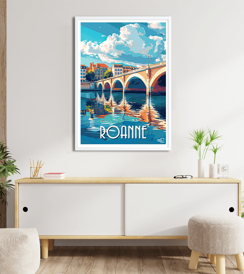 poster Roanne vintage