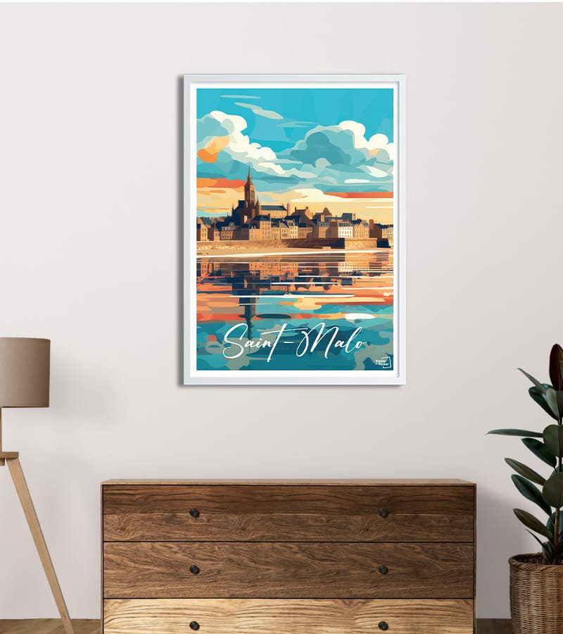 poster Saint-Malo