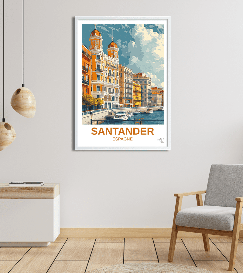 poster Santander - Espagne