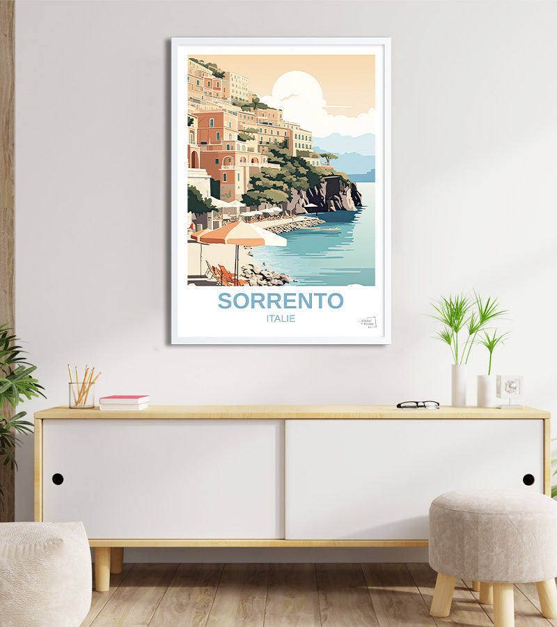 poster Sorrento - Italie