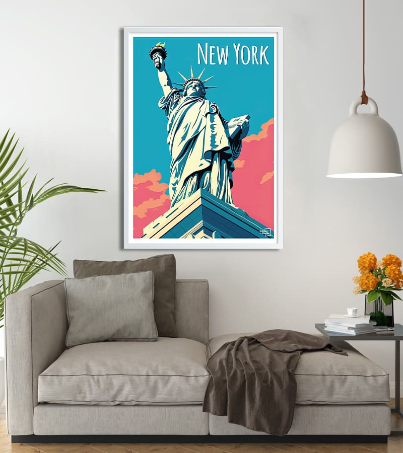 poster Statue de la Liberté - New York
