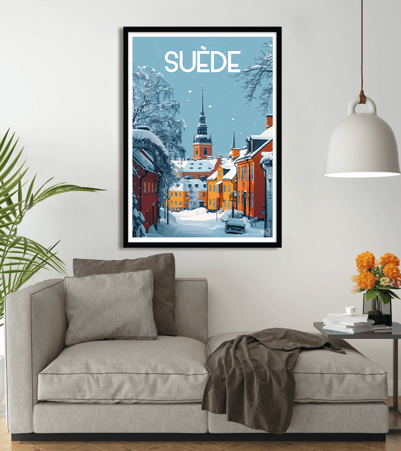 poster Suède