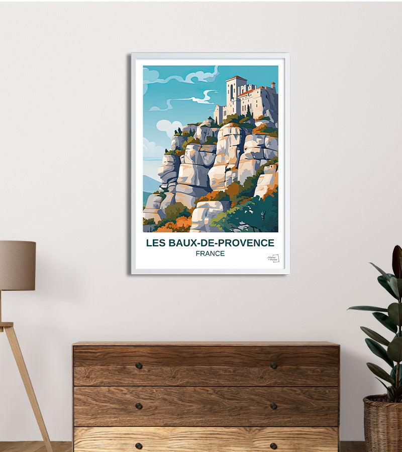 poster Baux-de-Provence