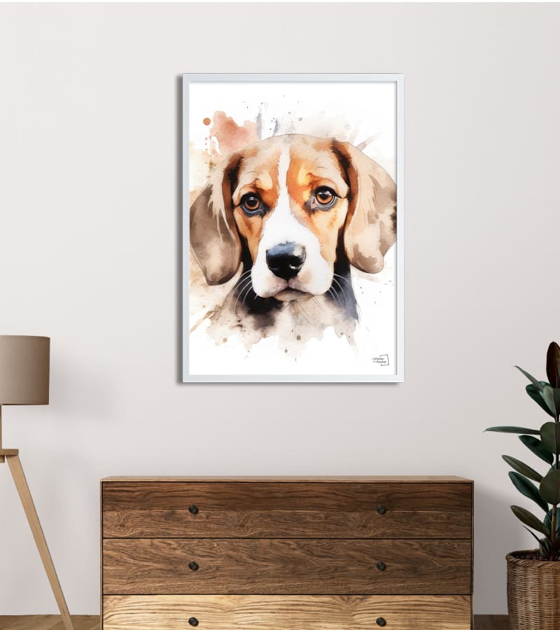 Poster Beagle chien