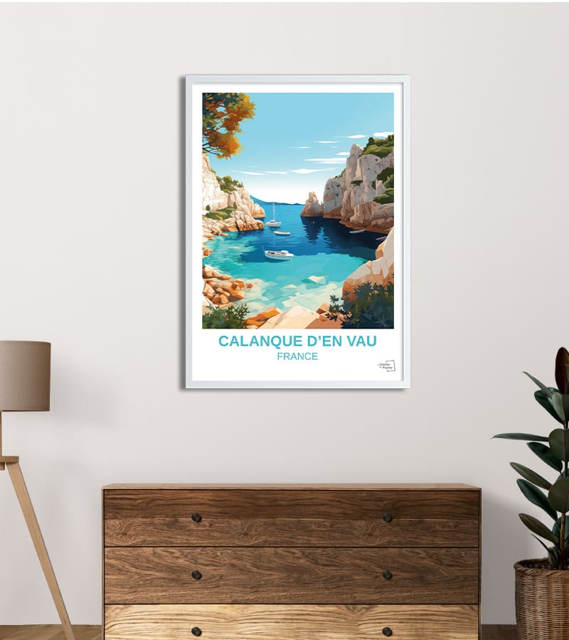 Affiche Calanque d'en Vau