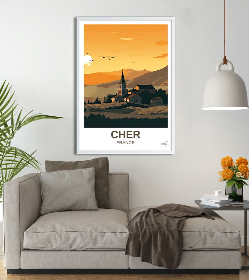 Affiche Département du Cher