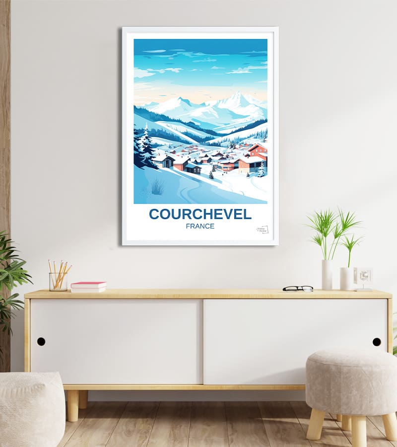 poster Courchevel