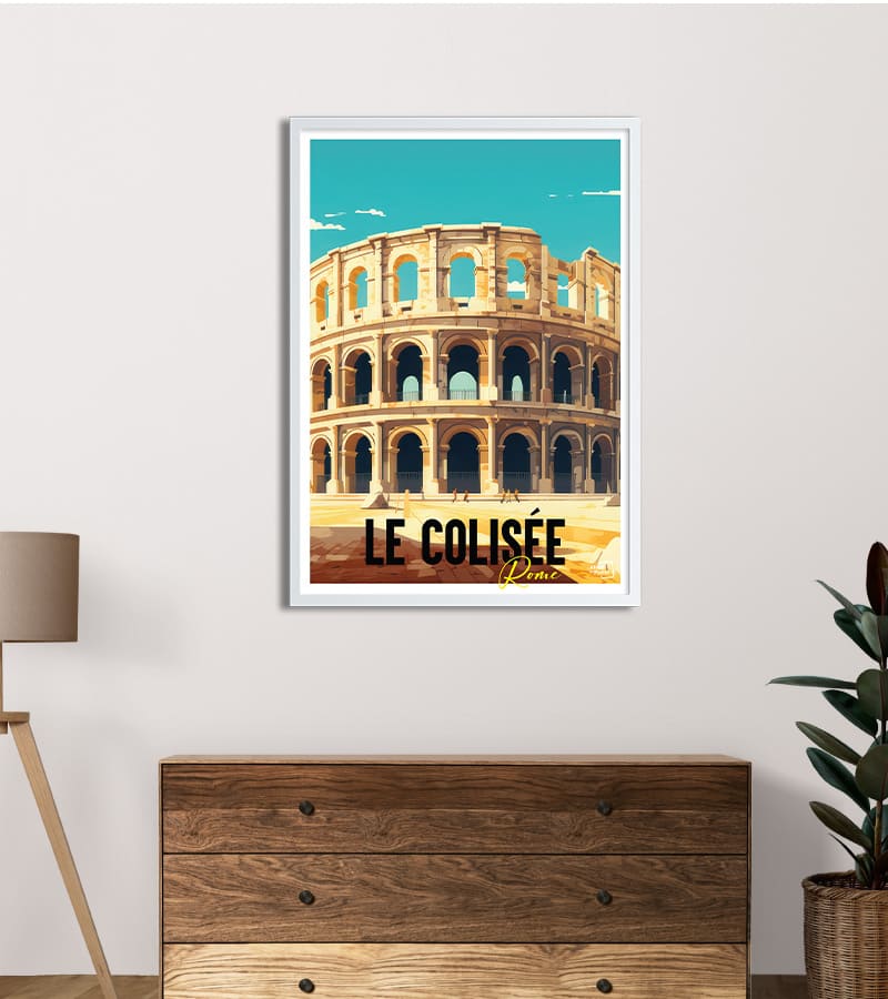 Affiche Colisée de Rome