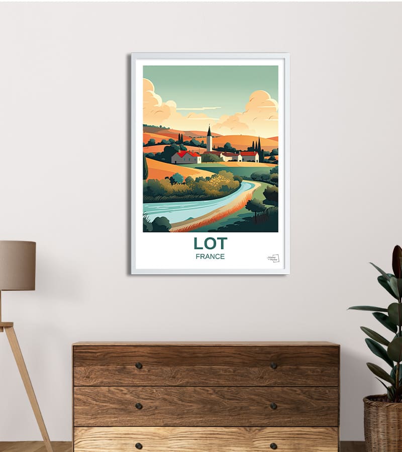 poster Département Le Lot
