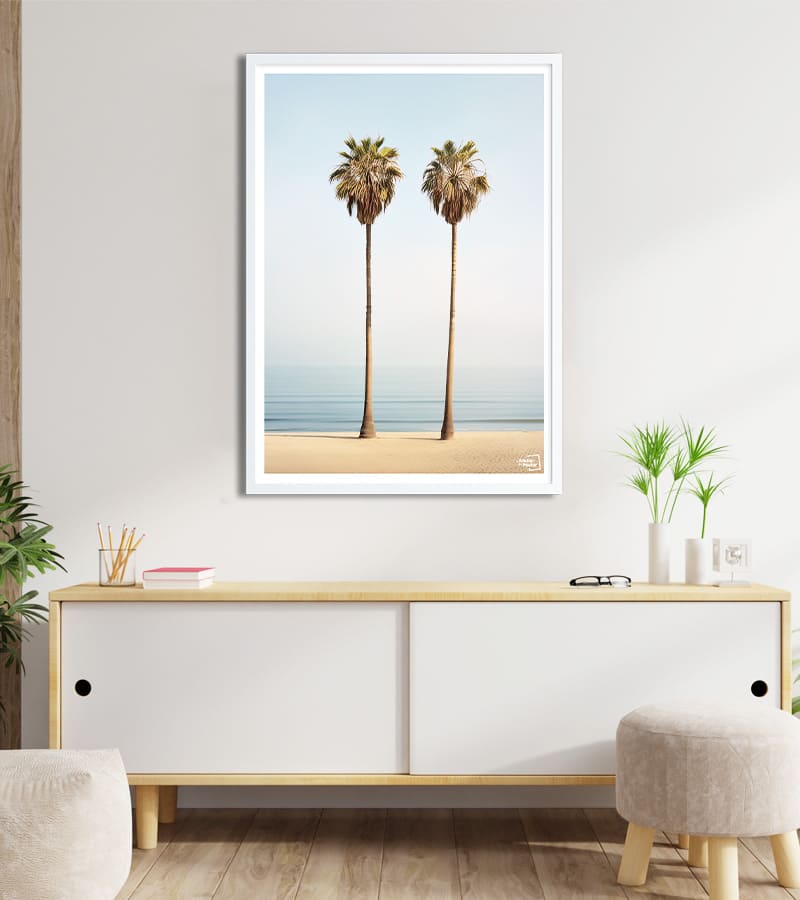 poster Duo de Palmiers - Photographie