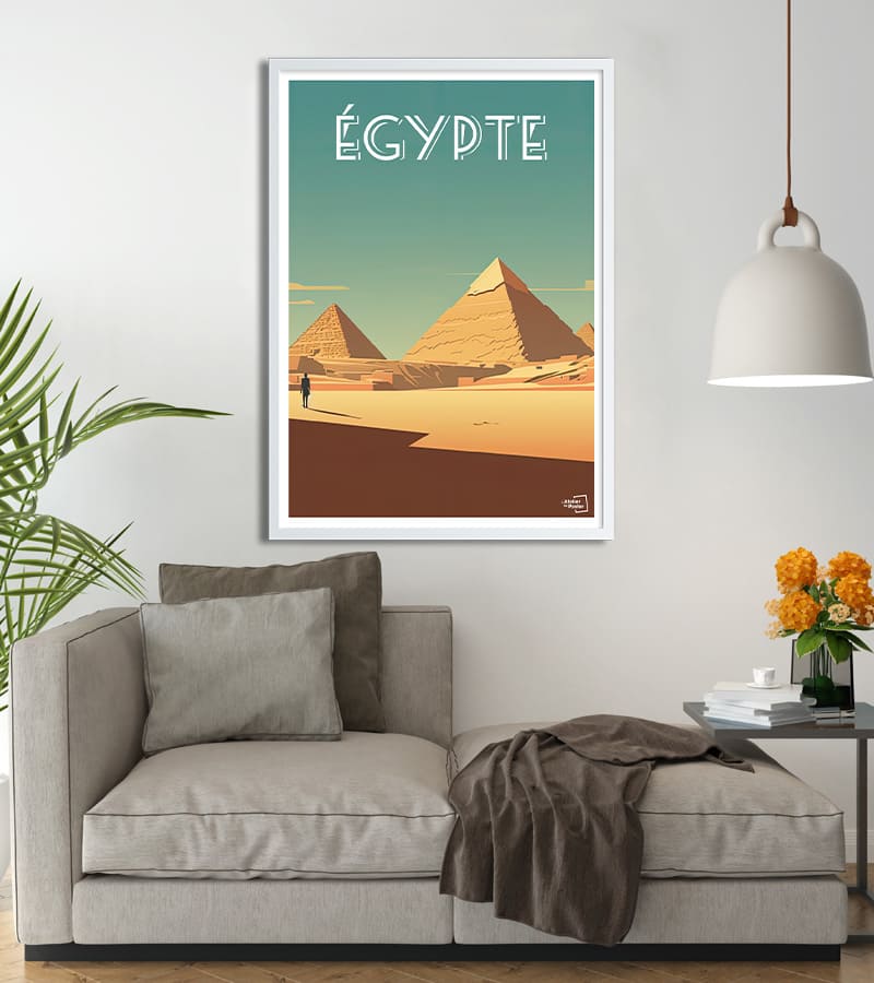 poster Pyramides d'Egypte