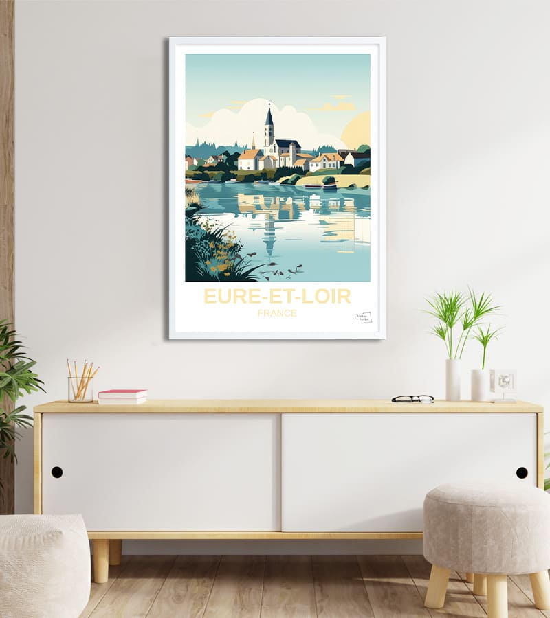 poster Département Eure et Loire