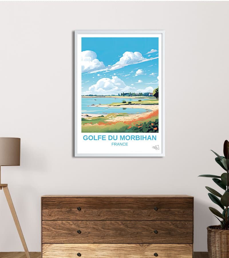 poster Département du Golfe du Morbihan