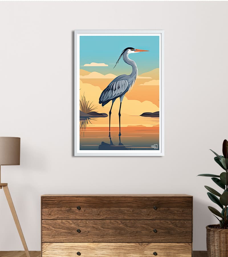 poster Héron