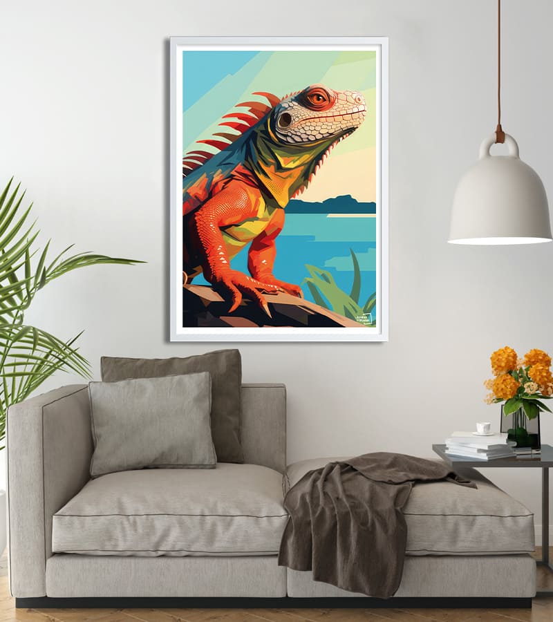 poster Iguane