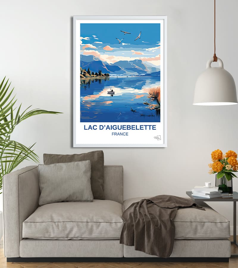 poster Lac d'Aiguebelette