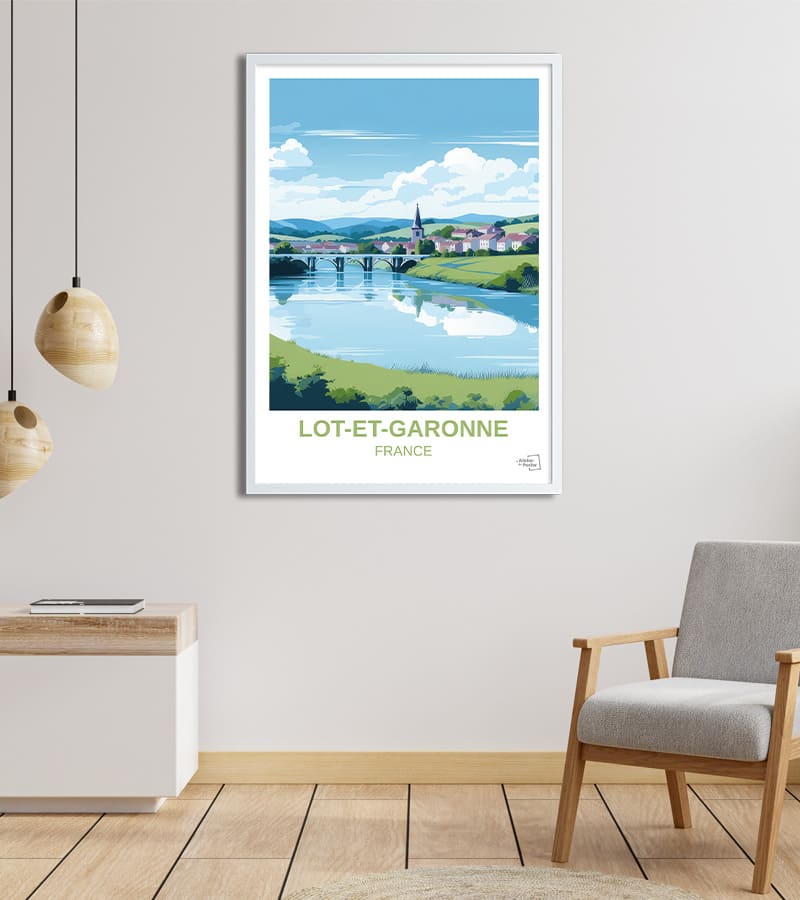 poster Département Lot-et-Garonne