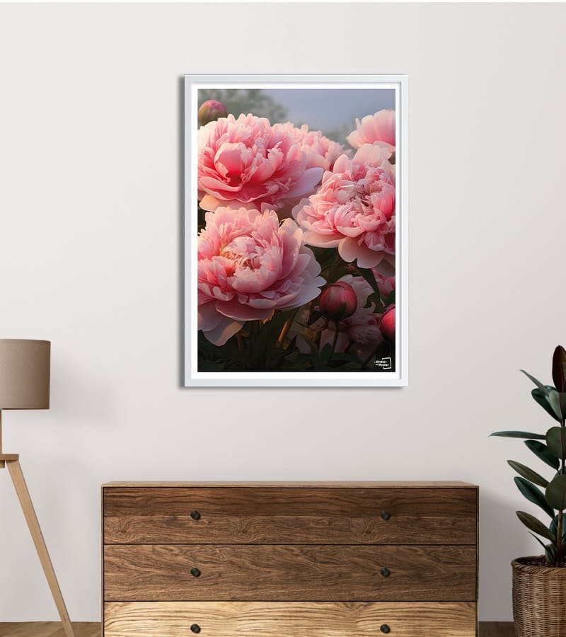 poster Pivoines