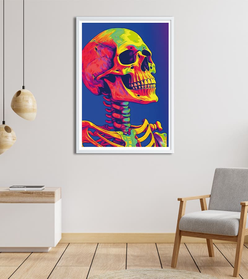 poster Cool Bones - Pop Art