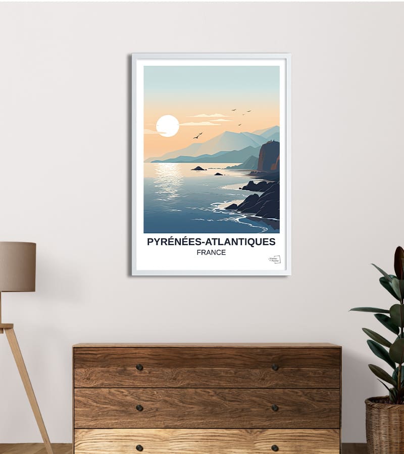 poster Pyrénée Atlantique