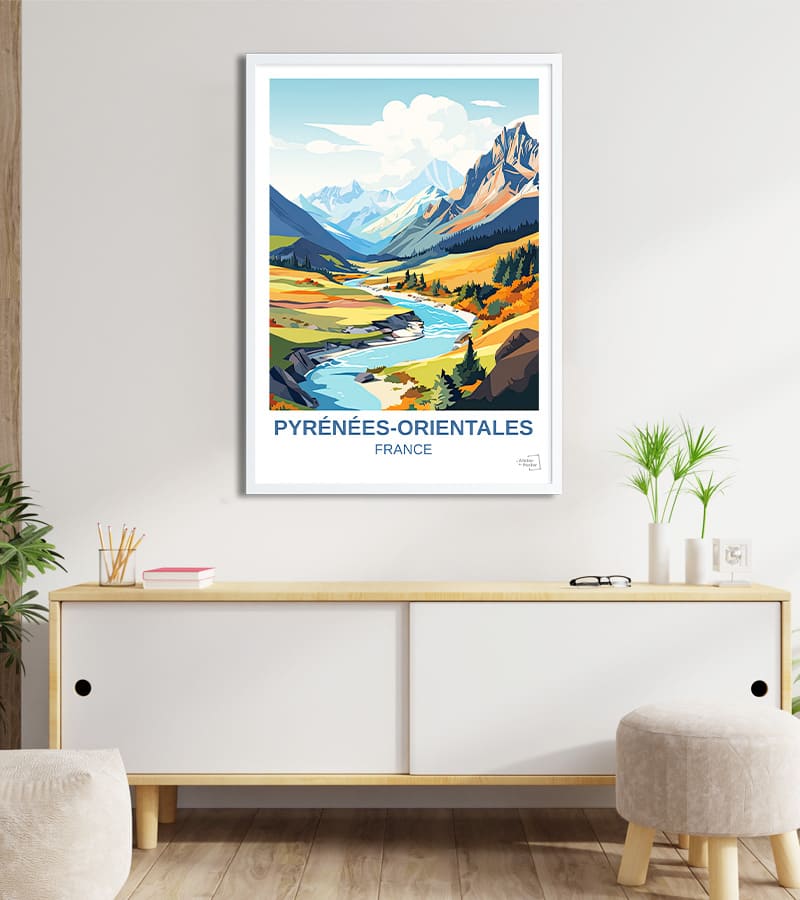 poster Pyrénées Orientales