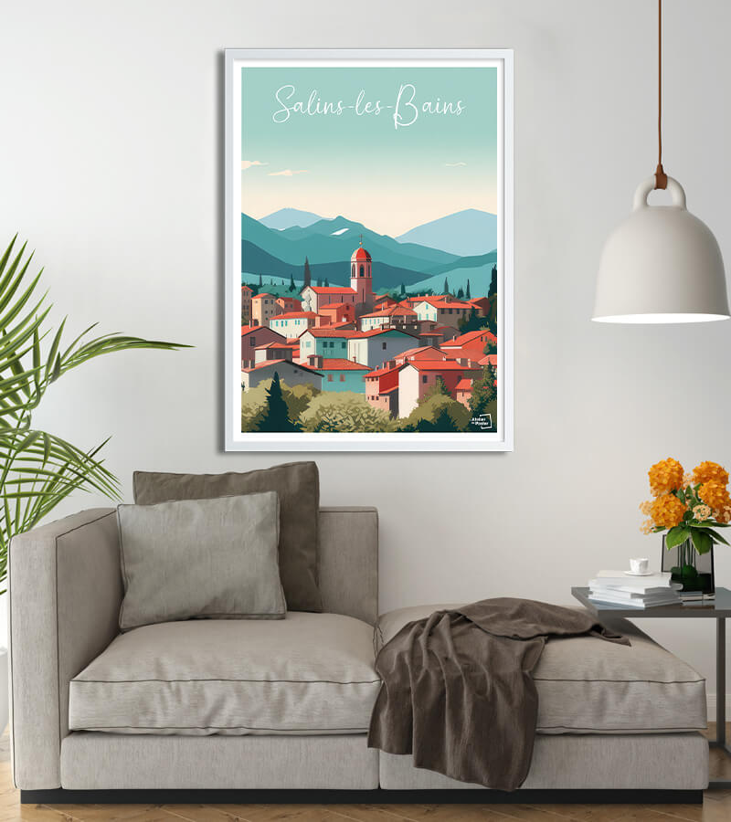 Affiche Salins les Bains
