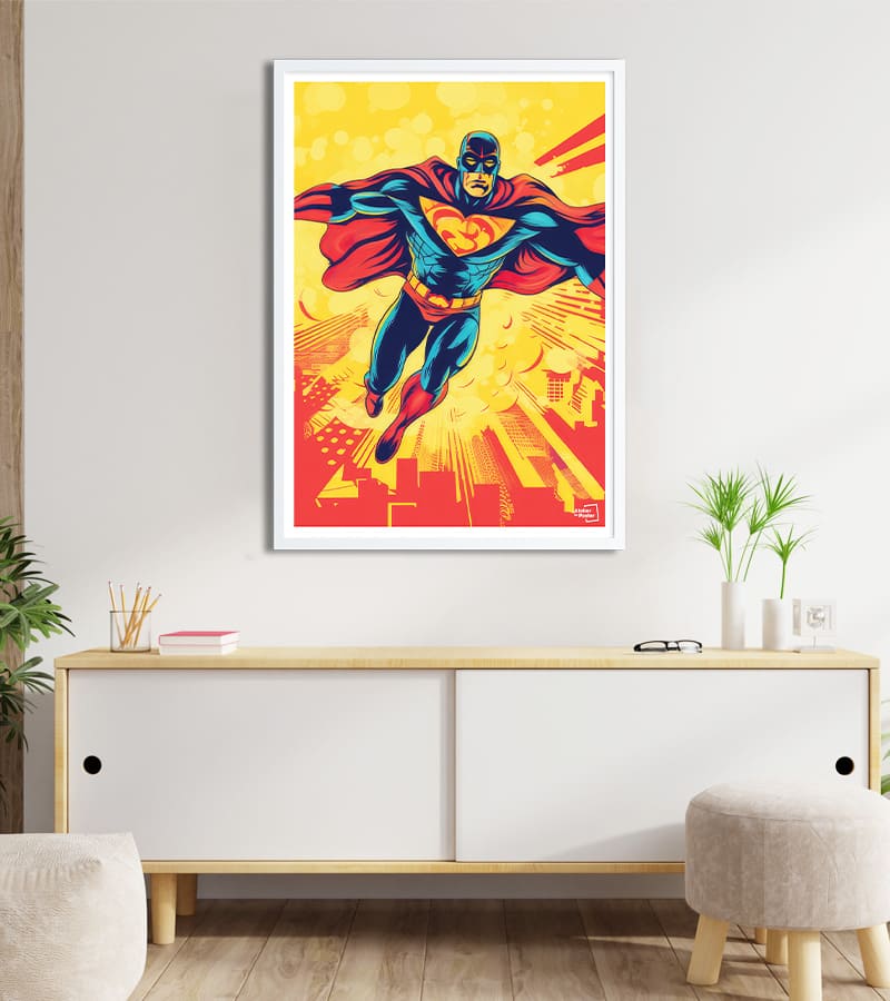 poster Pop Art Super Héro