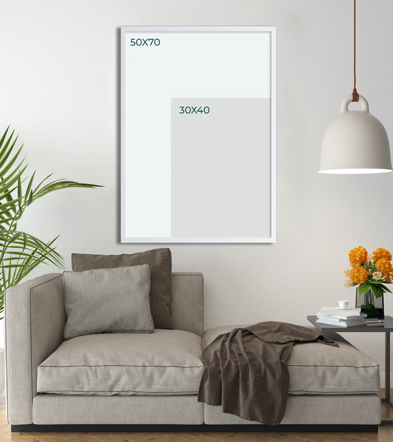 Affiche illustration Lion