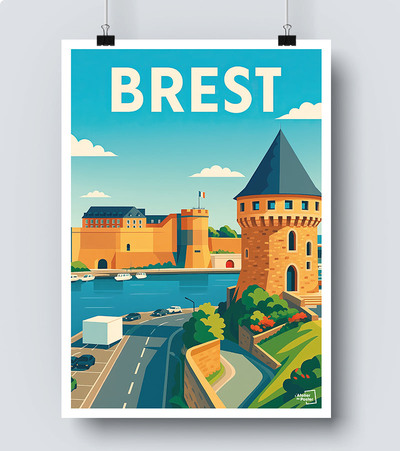 Affiche Brest