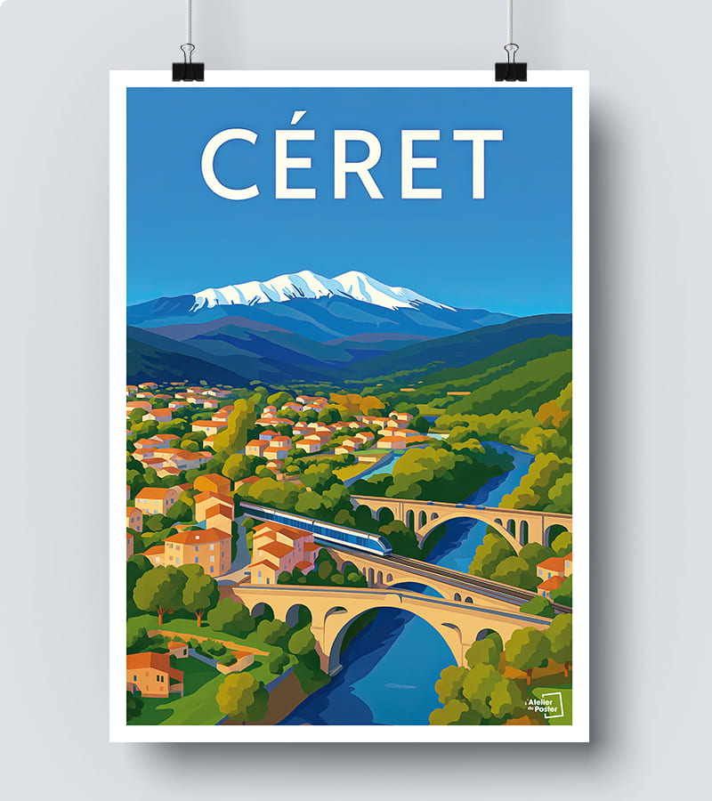 Affiche Céret