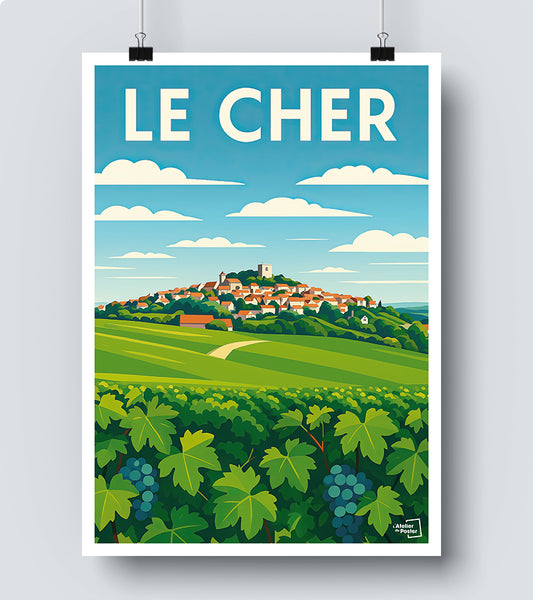 Affiche Département du Cher