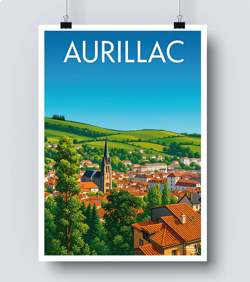 Affiche Aurillac