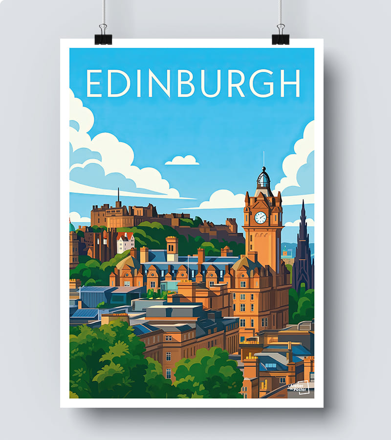 Affiche Edinburgh
