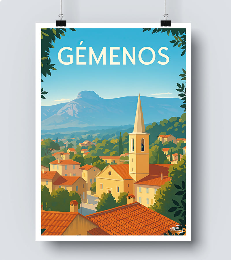 Affiche Gémenos