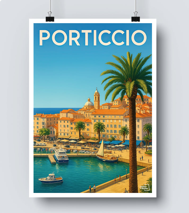 Affiche Porticcio