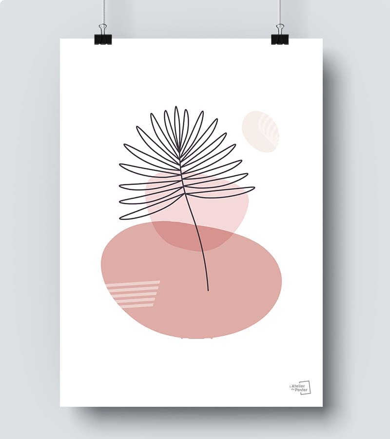 Affiche Affiche abstraite colorée rétro #32