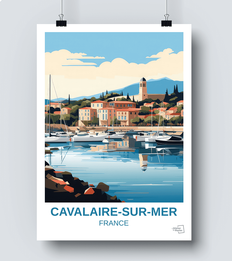 Affiche Cavalaire sur Mer